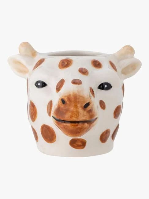 Keramisk vase â matt hvit